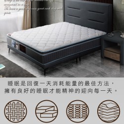 舒柔記憶正三線連結式床墊